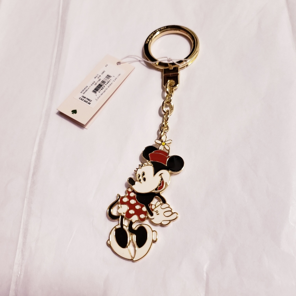 Kate Spade Minnie Mouse Keychain